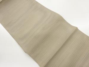 絽綴れ横段模様織出し名古屋帯
